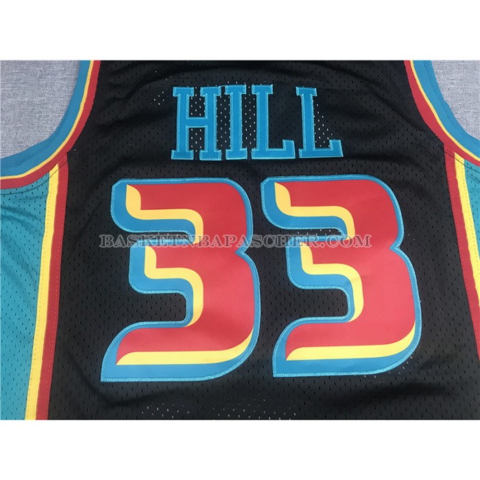 Maillot Detroit Pistons Grant Hill Mitchell & Ness 1998-99 Noir